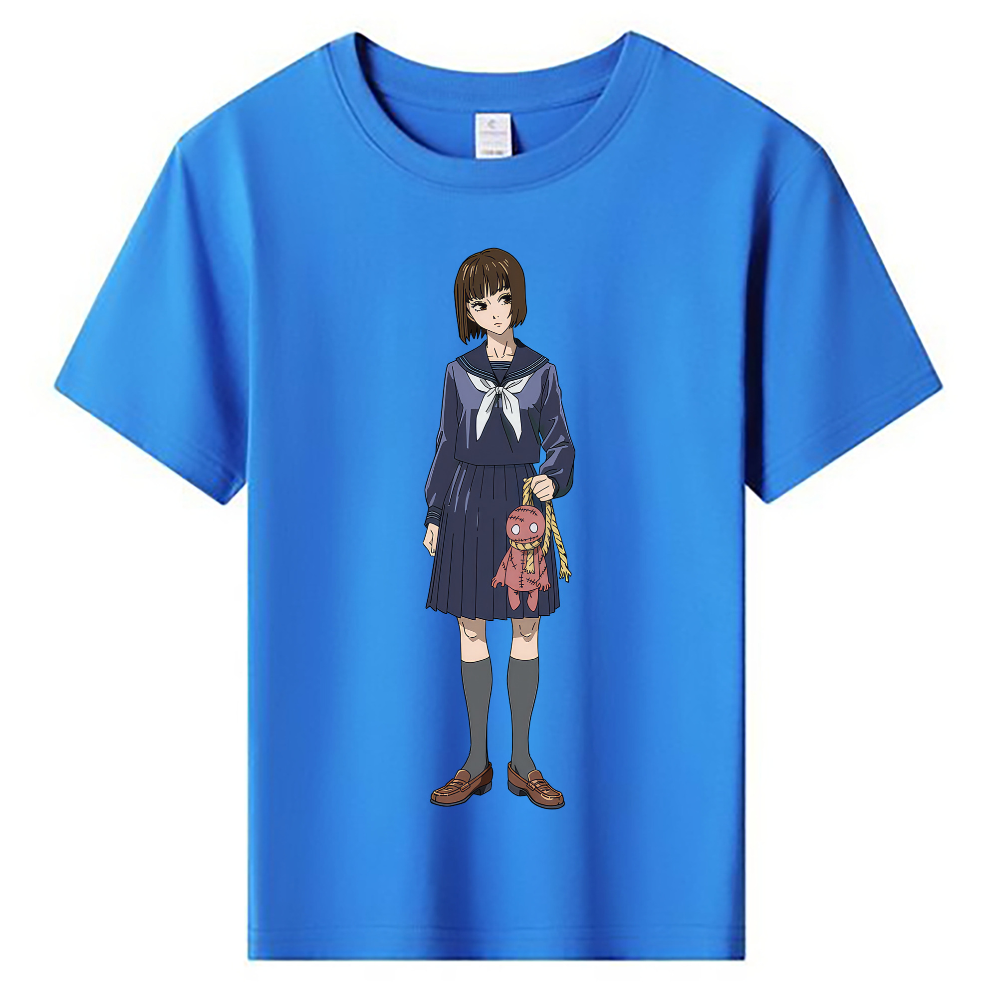（画像用） 呪術廻戦 Jujutsu Kaisen 綿100％キッズTシャツ（フロントプリント）